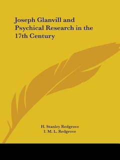 Front cover_Joseph Glanvill and Psychical Research in the 17th Century
