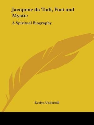 Front cover_Jacopone da Todi, Poet and Mystic