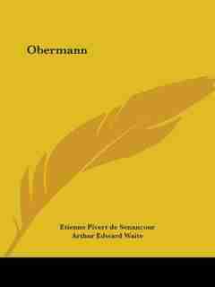 Obermann by Etienne Pivert de Senancour