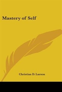 Front cover_Mastery of Self