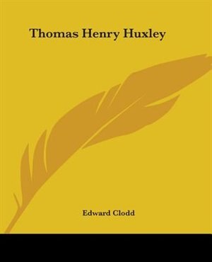 Front cover_Thomas Henry Huxley