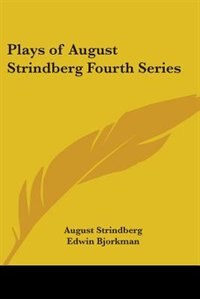 Couverture_Plays of August Strindberg Fourth Series