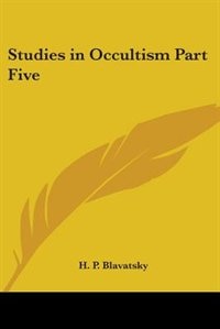 Front cover_Studies in Occultism Part Five