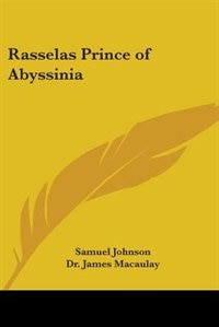 Front cover_Rasselas Prince of Abyssinia