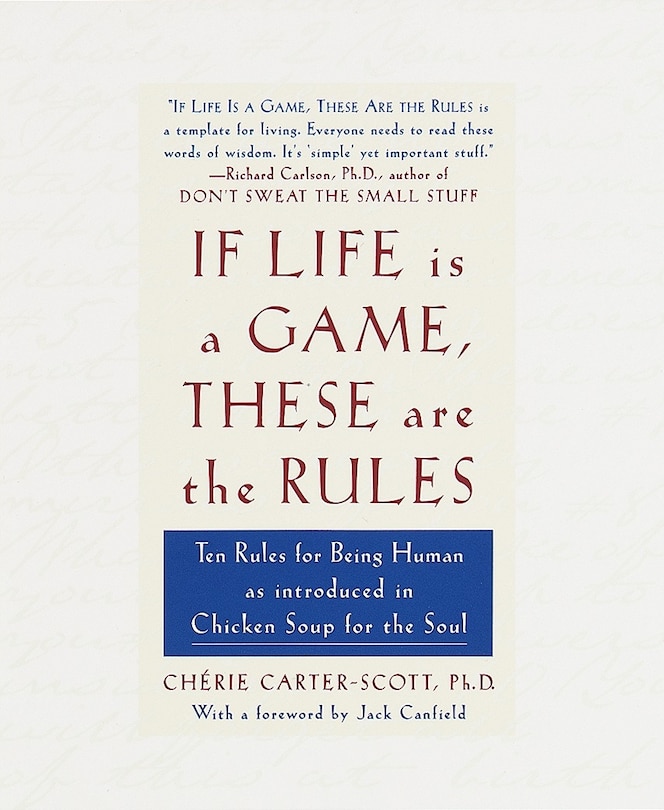 Front cover_If Life Is A Game, These Are The Rules