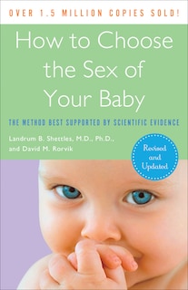 Front cover_How to Choose the Sex of Your Baby