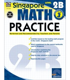 singapore Math Practice, Level 2b, Grade 3