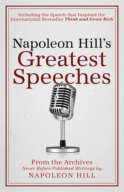 Front cover_Napoleon Hill's Greatest Speeches