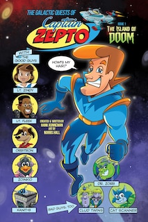 The Galactic Quests of Captain Zepto: Issue 1: The Island of Doom