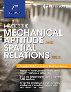 Front cover_Master The Mechanical Aptitude And Spatial Relations Test