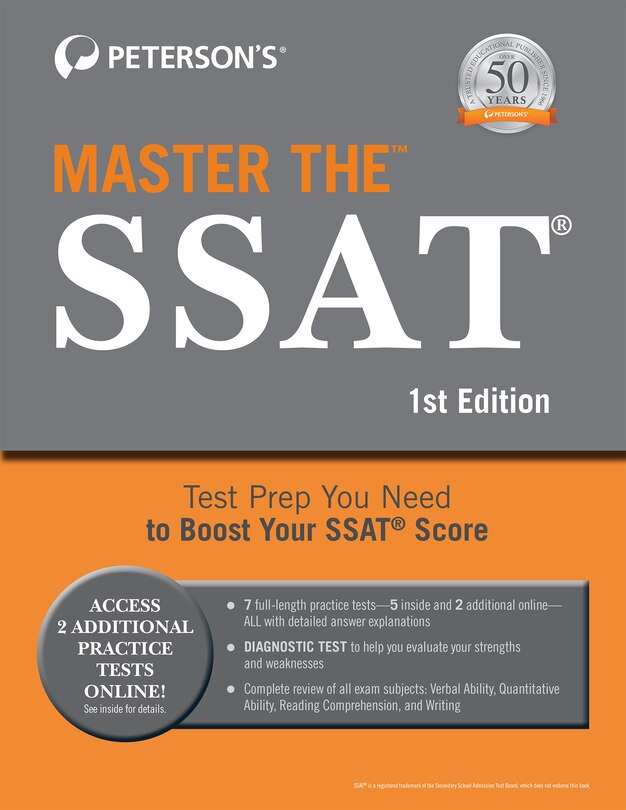 Front cover_Master The Ssat
