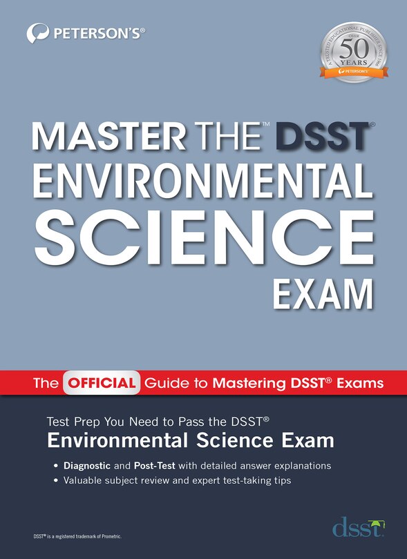 Front cover_Master The Dsst Environmental Science Exam