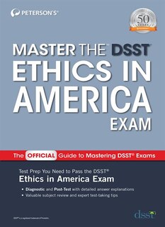 Front cover_Master The Dsst Ethics In America Exam