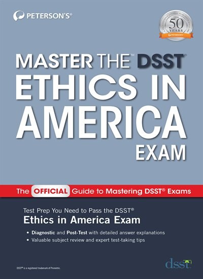 Front cover_Master The Dsst Ethics In America Exam