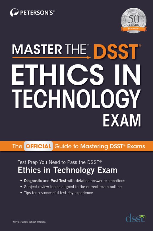 Front cover_Master The Dsst Ethics In Technology Exam