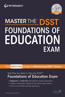 Couverture_Master The Dsst Foundations Of Education Exam