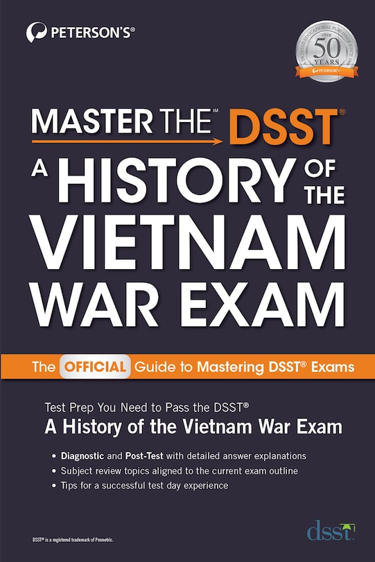 Front cover_Master The Dsst A History Of The Vietnam War Exam