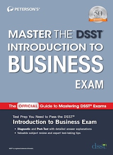 Couverture_Master The Dsst Introduction To Business Exam