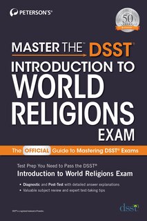 Front cover_Master The Dsst Introduction To World Religions Exam