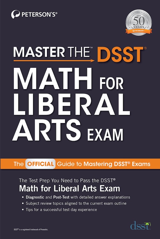 Front cover_Master The Dsst Math For Liberal Arts Exam