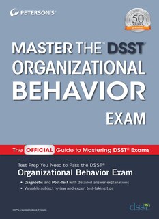 Front cover_Master The Dsst Organizational Behavior Exam