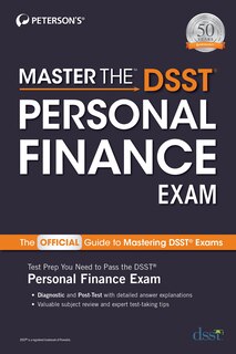 Front cover_Master The Dsst Personal Finance Exam