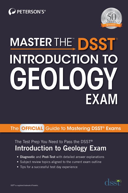 Front cover_Master The Dsst Introduction To Geology Exam