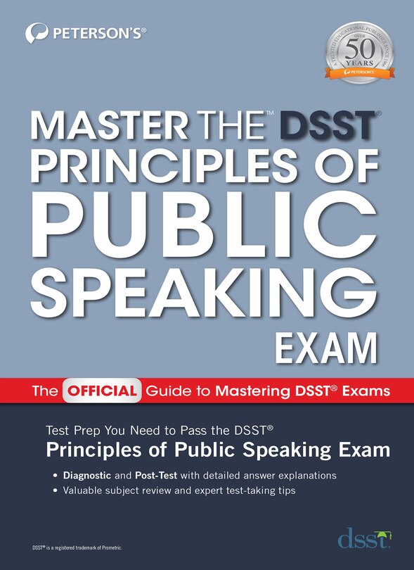 Couverture_Master The Dsst Principles Of Public Speaking Exam