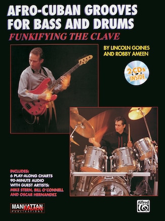 Funkifying The Clave: Afro-cuban Grooves For Bass And Drums, Book And Online Audio