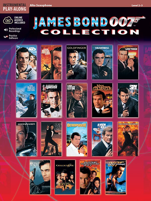 James Bond 007 Collection: Alto Sax, Book And Online Audio/software