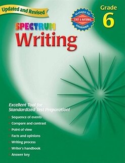 spectrum Writing, Grade 6