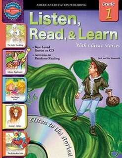 Listen, Read, And Learn With Classic Stories, Grade 1