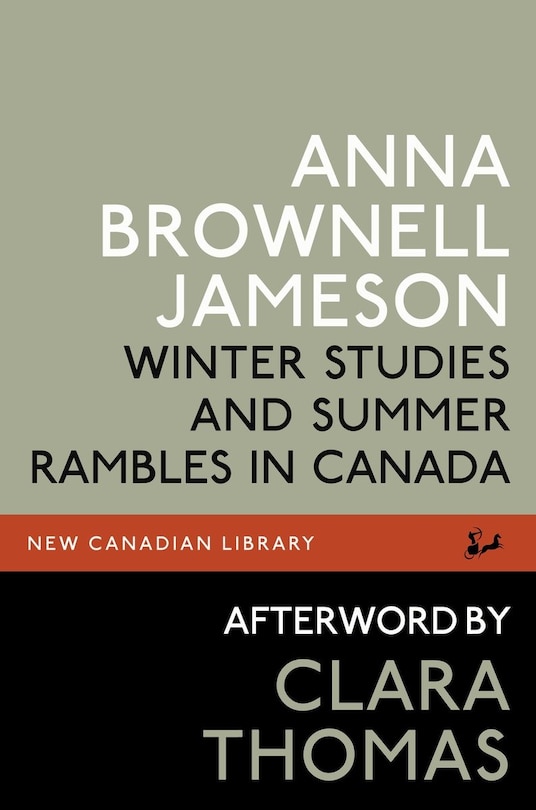 Couverture_Winter Studies And Summer Rambles In Canada