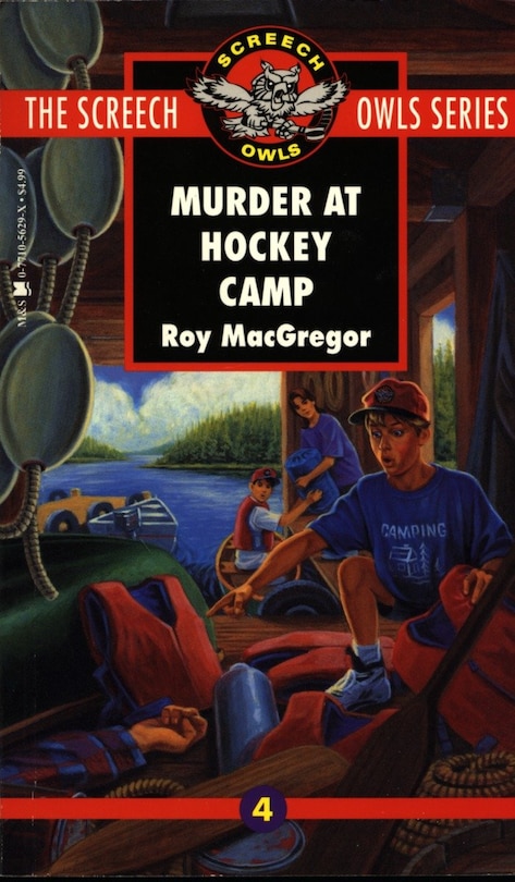 Front cover_Murder At Hockey Camp (#4)