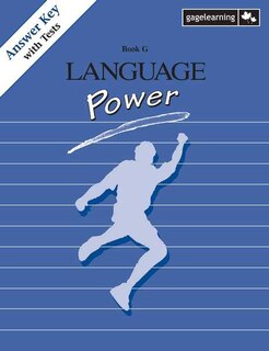 Couverture_Language Power - Answer Key, Level G