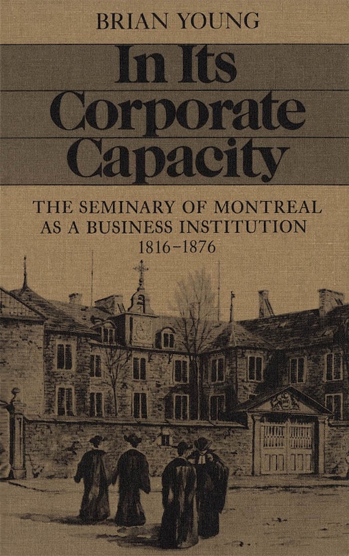 Couverture_In Its Corporate Capacity