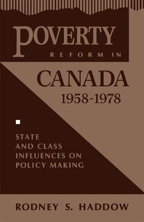 Couverture_Poverty Reform in Canada, 1958-1978