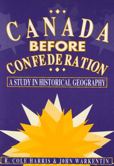 Front cover_Canada Before Confederation