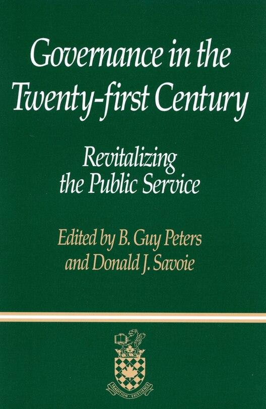 Couverture_Governance in the Twenty-first Century