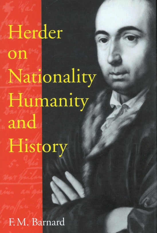 Front cover_Herder on Nationality, Humanity, and History