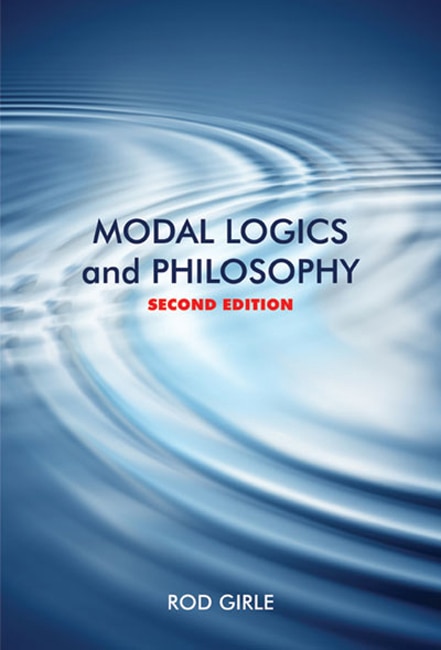 Front cover_Modal Logics and Philosophy