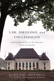 Front cover_Law, Ideology, and Collegiality