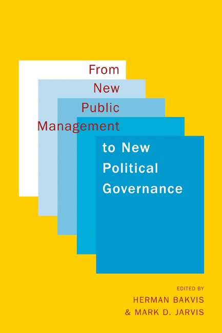 Front cover_From New Public Management to New Political Governance