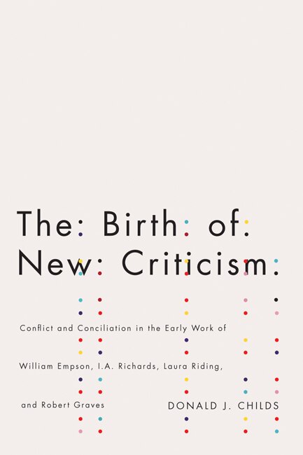 Couverture_The Birth of New Criticism