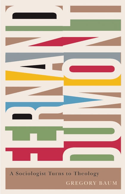 Front cover_Fernand Dumont