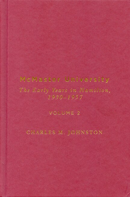 Couverture_McMaster University, Volume 2