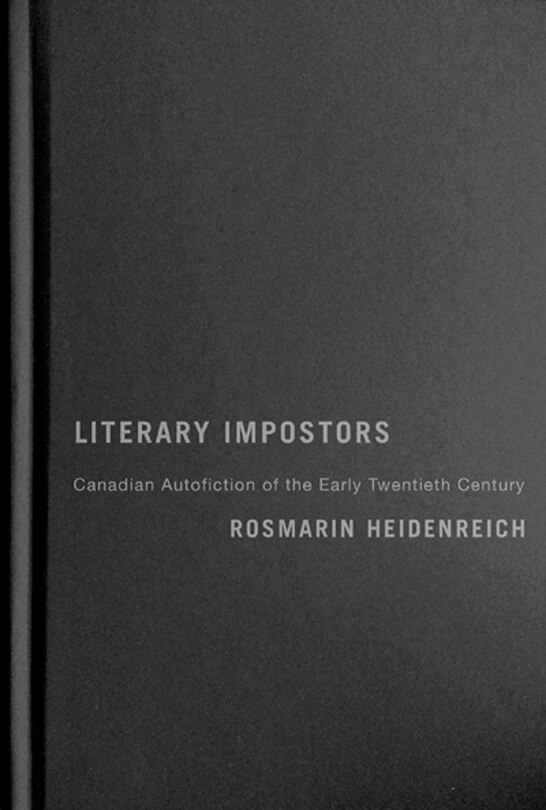 Front cover_Literary Impostors