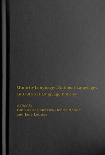 Couverture_Minority Languages, National Languages, and Official Language Policies