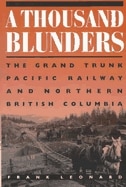 Front cover_A Thousand Blunders
