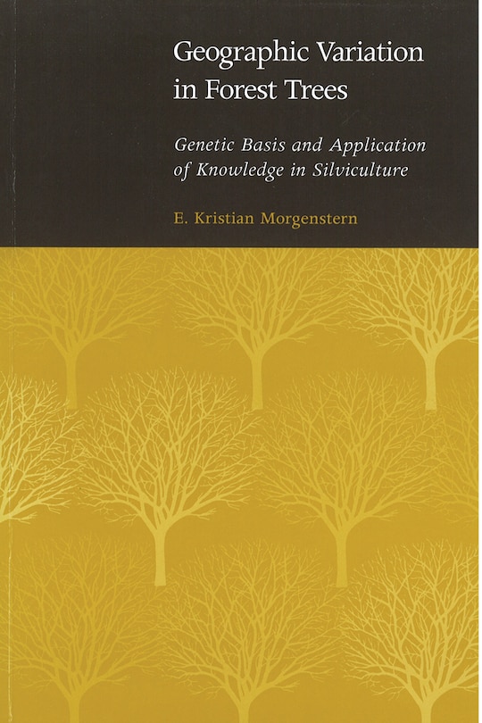 Front cover_Geographic Variation in Forest Trees